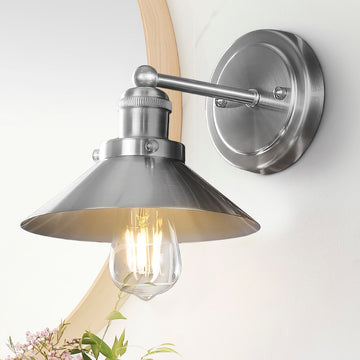 July Metal Shade Sconce